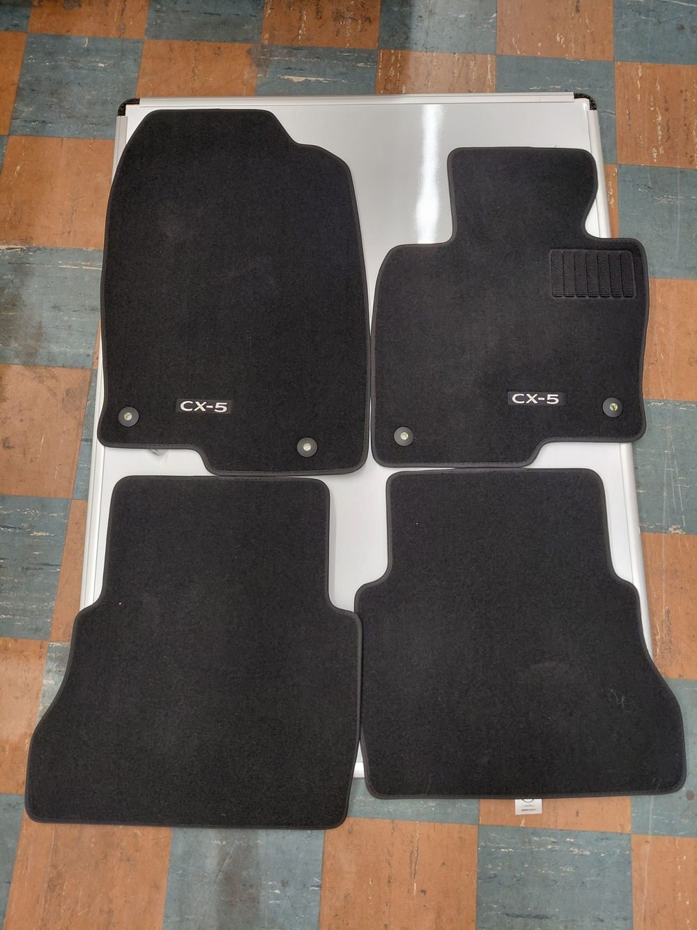 Mazda CX-5 Black Carpet Floor Mats - 4 Piece Set